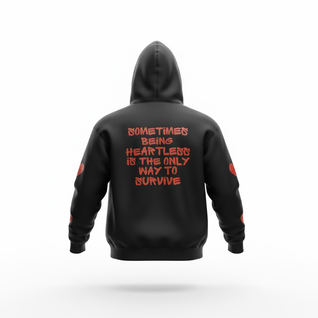 Survive H3artless Cropped/Regular Hoodie