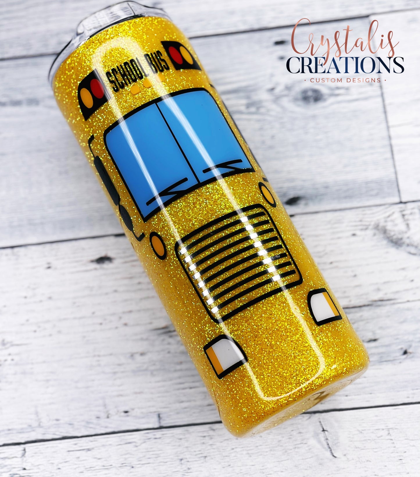 School Bus Tumbler