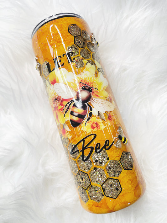 Let It Be Tumbler - 20oz Skinny