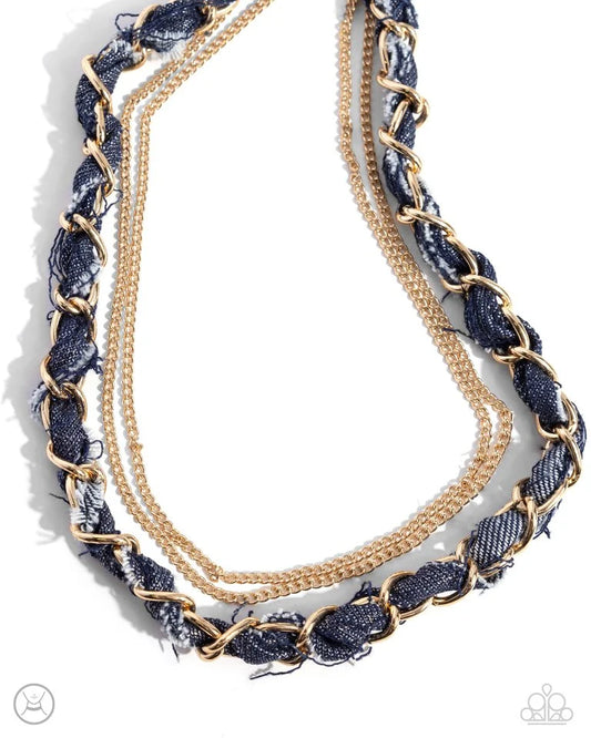 Denim Danger Gold