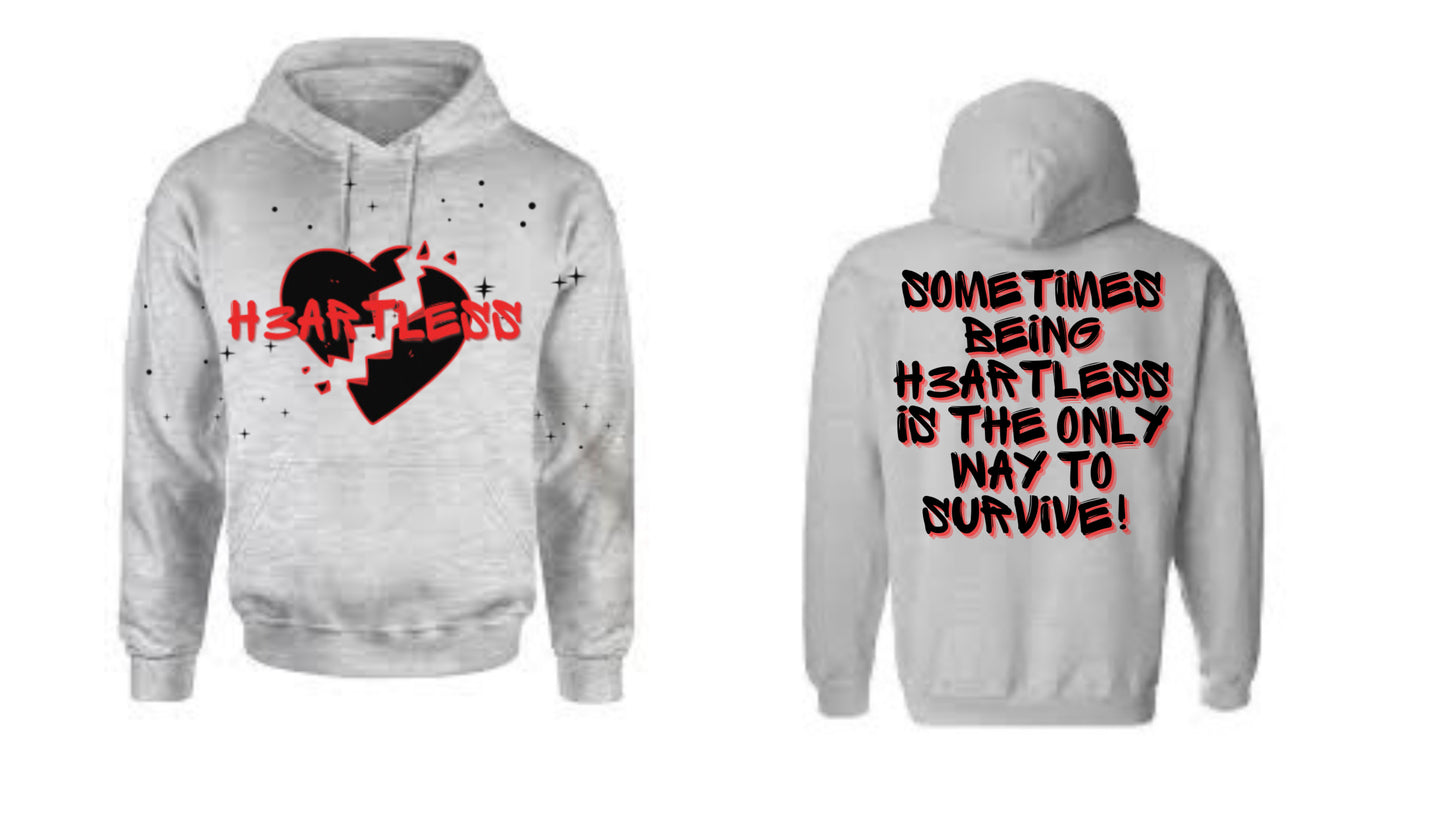 Survive H3artless Cropped/Regular Hoodie