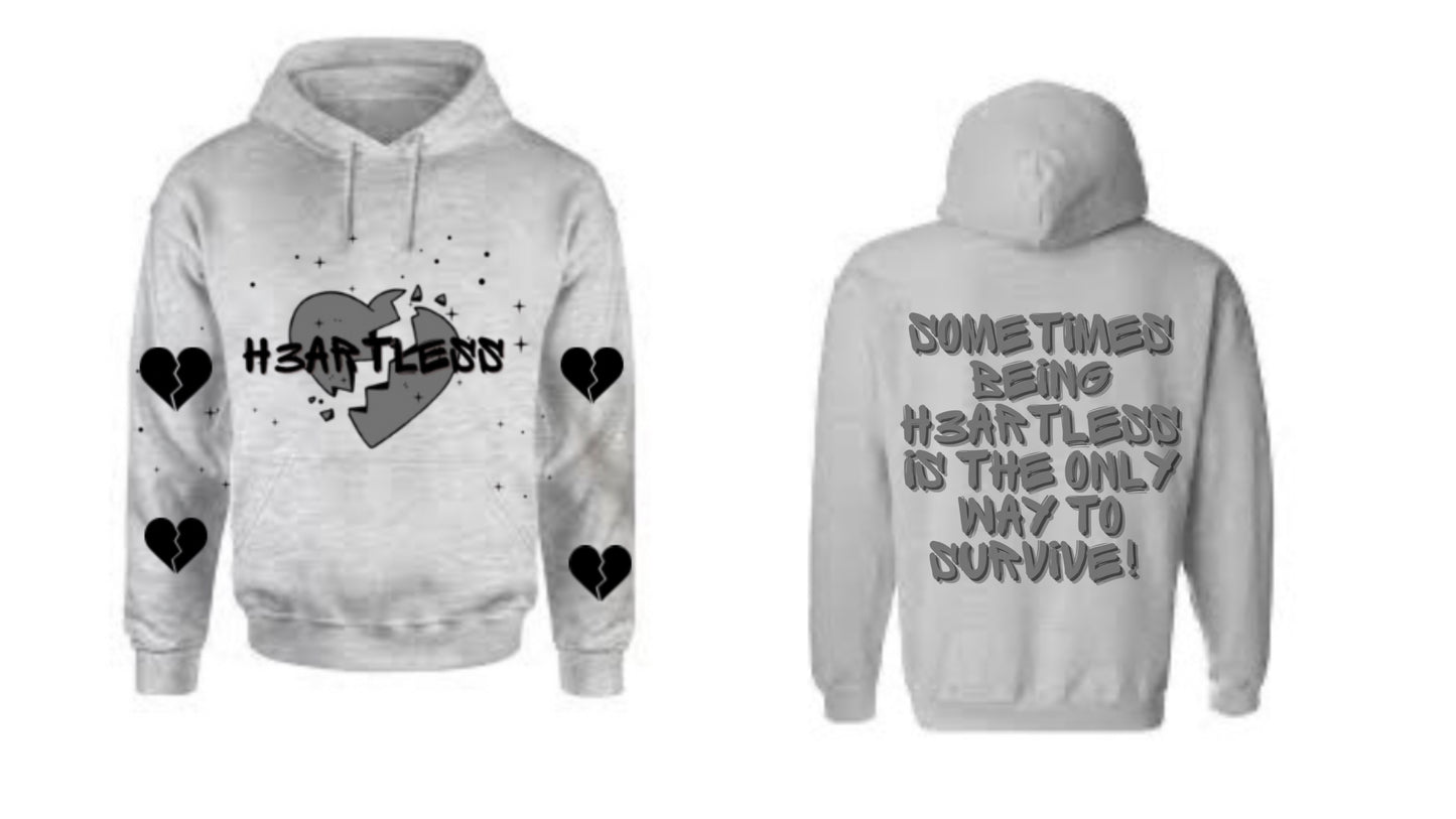 Survive H3artless Cropped/Regular Hoodie