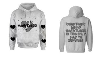 Survive H3artless Cropped/Regular Hoodie