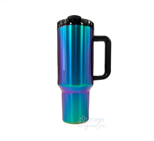 40oz Handle Stainless Steel -  ColorShift