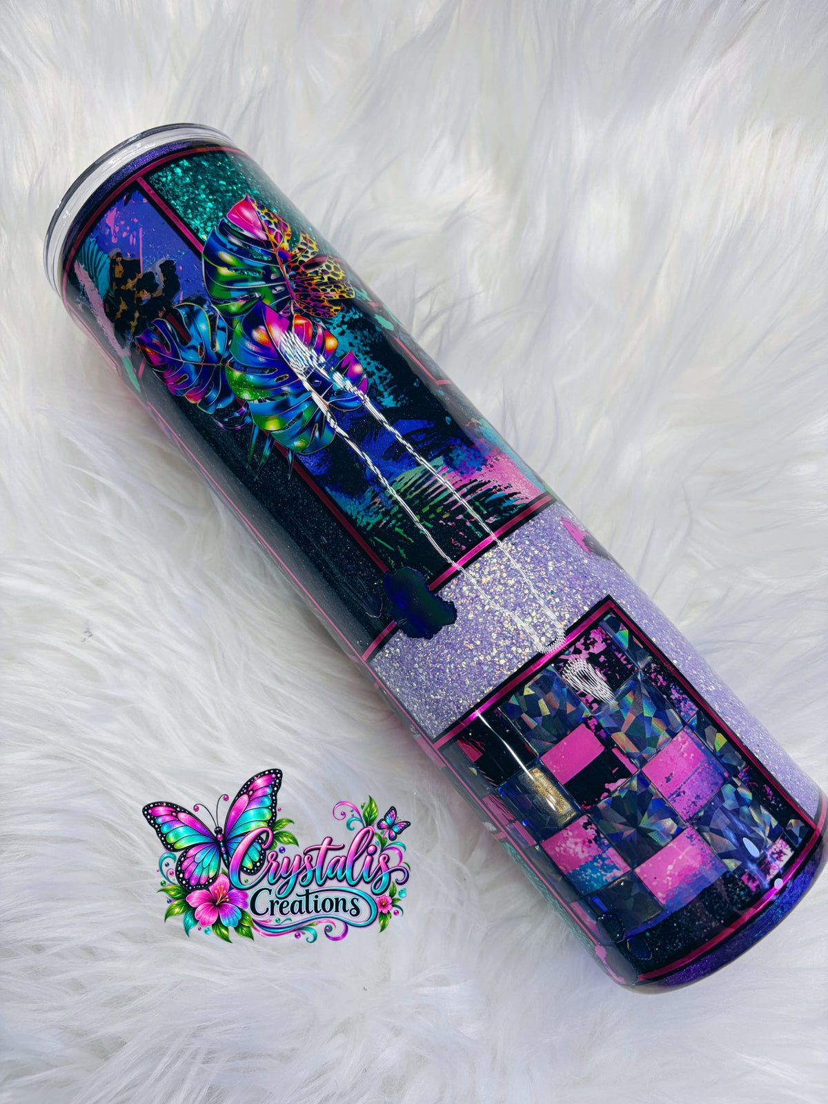 Patchwork Tumbler - 32oz Plump