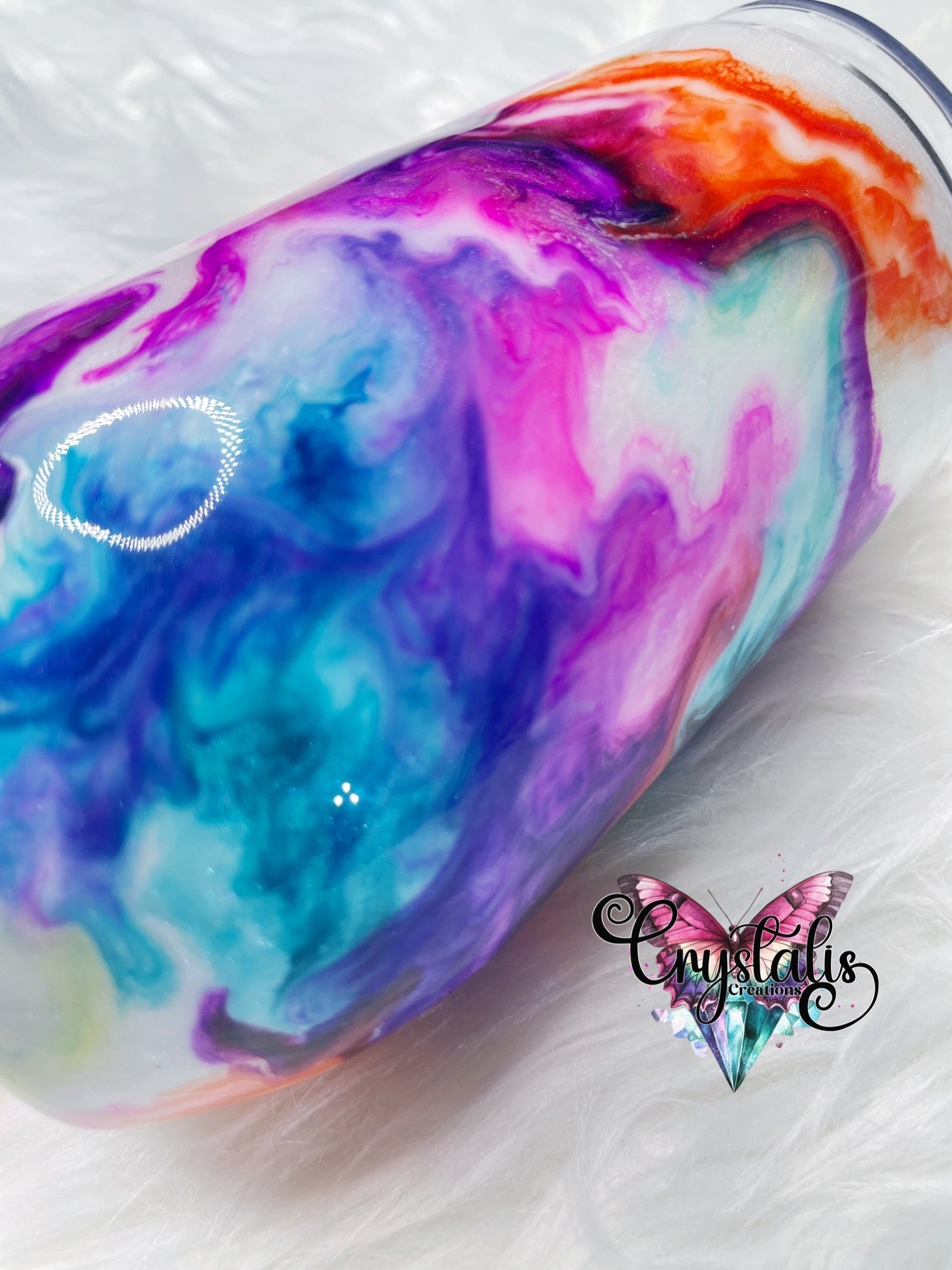 Alcohol Ink - 16oz Coffee Mug