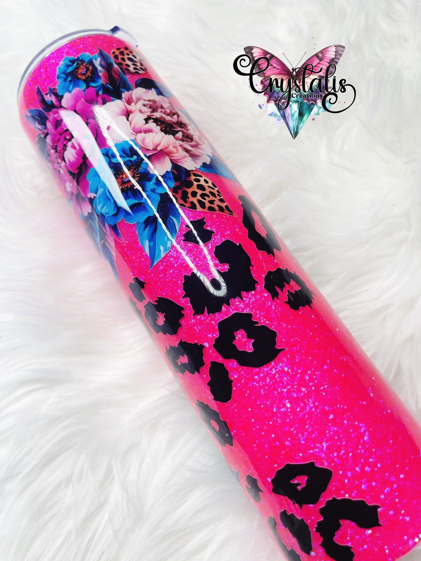 Pink Bloom with Grace Tumbler - 32oz Plump