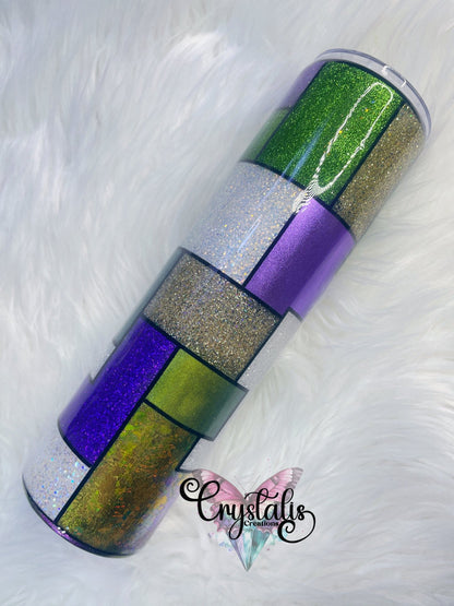 Patchwork Tumbler - 32oz Plump