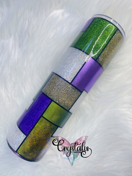 Patchwork Tumbler - 32oz Plump