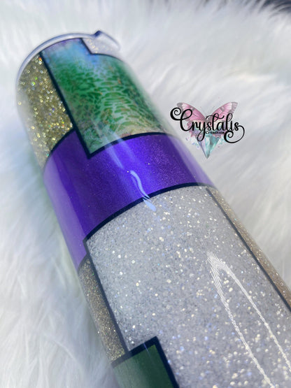Patchwork Tumbler - 32oz Plump