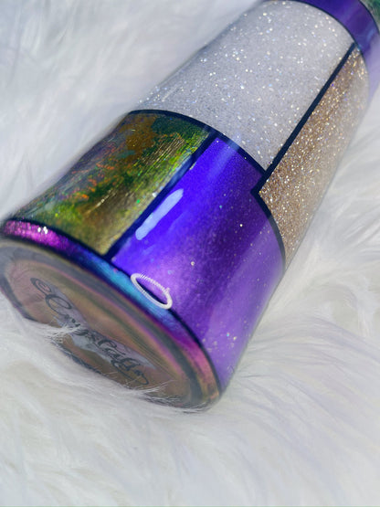 Patchwork Tumbler - 32oz Plump